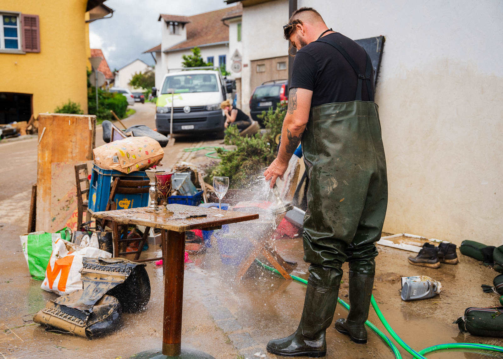 Hochwasser Schleitheim