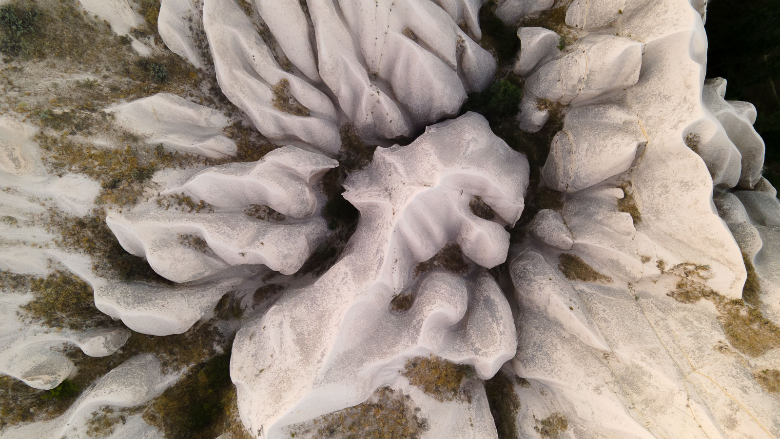 Felsformationen in Kappadokien.