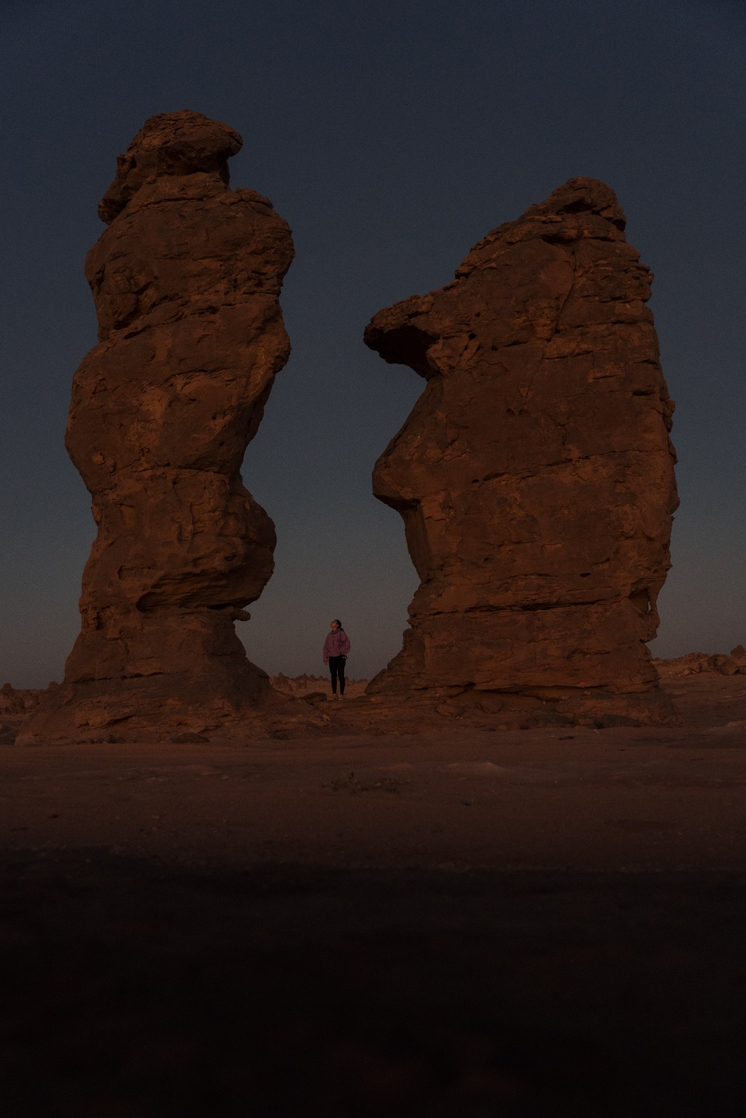 Steinformation in Alula, Saudi-Arabien